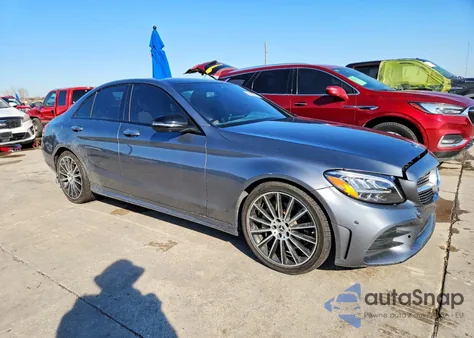2020 Mercedes-Benz C 300 из США, поврежденный, VIN 55SWF8DB0LU322984